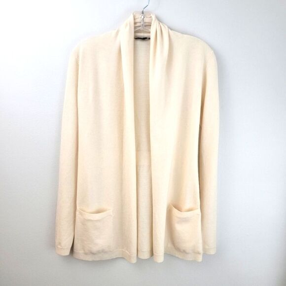 THEORY open front merino wool cardigan - Picture 1 of 7